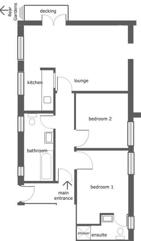 Goodrington Lodge Holiday Apartments بيغْنْتون المظهر الخارجي الصورة